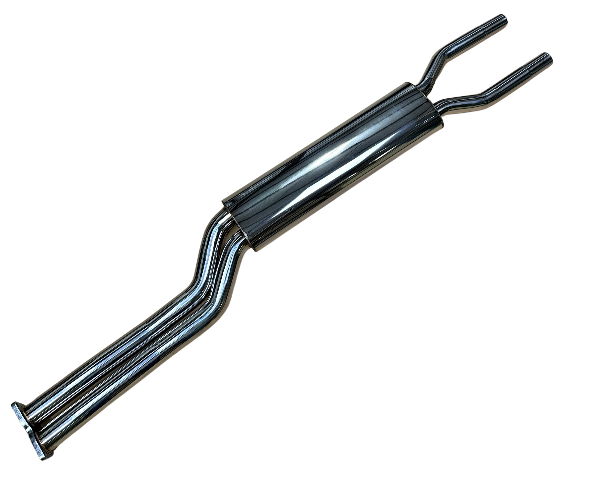 Stainless steel dual exhaust system S30z 240z 260z 280z Datsun 1970-1978 Polished