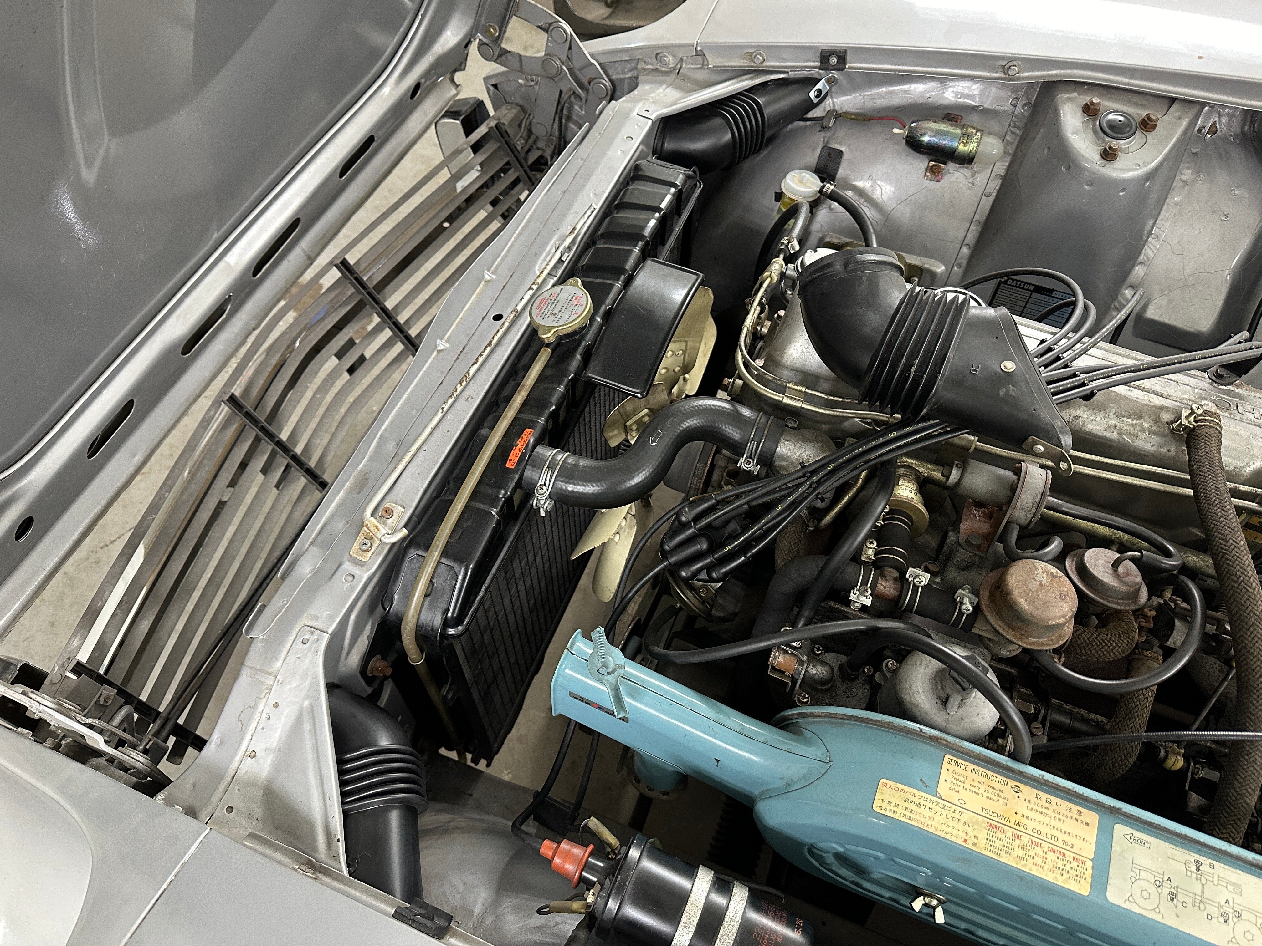 Fresh Air Duct Intake Set for Datsun 240z 260z