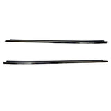 Door chrome trim window sweep molding 1970-1978 Datsun 240z 260z 280z