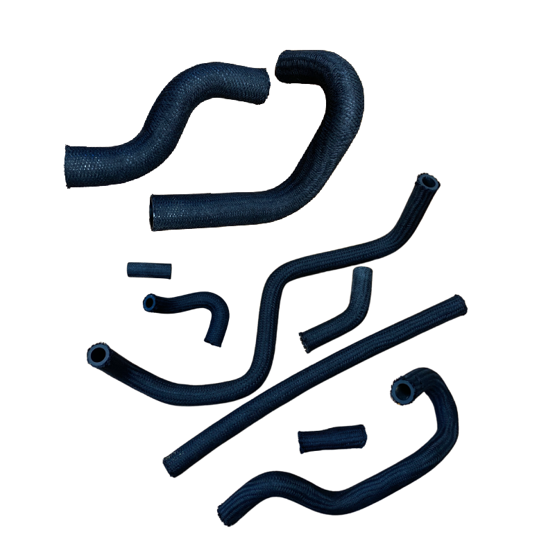 Datsun 240z Coolant Hose set with radiator hoses OEM Style braided Resurrected Classics