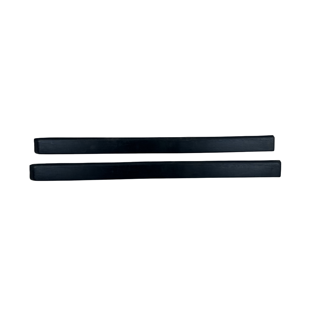 1970-1972 Datsun 240z Front bumper rubber strip set
